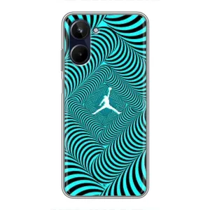 Силиконовый Чехол Nike Air Jordan на Реалми 10 (Jordan)