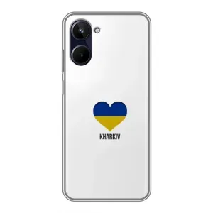 Чехлы силиконовые (Город Харьков) на Реалми 10 (Kharkiv)