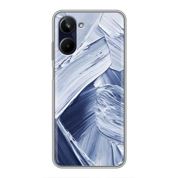 Чехол с рисунком «Краски мазки» для Realme 10