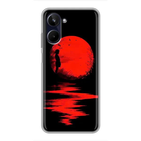 Чехол с рисунком «Красный Закат» для Realme 10 Чехол с рисунком «Красный Закат» для Realme 10