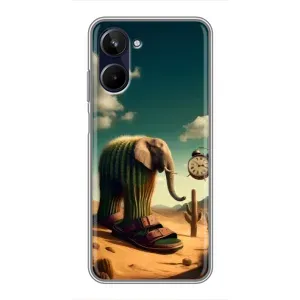 Чехол с мемами тралалело тралала для Realme 10