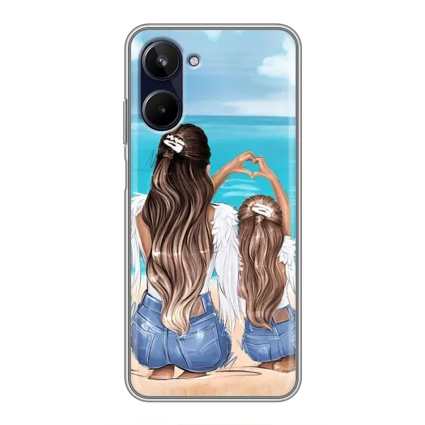 Чехол с рисунком «Мама и дочь» для Realme 10 Чехол с рисунком «Мама и дочь» для Realme 10