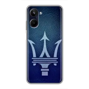 Чехлы с тематикой "Крутые машины" на Realme 10 (Лого Maserati)