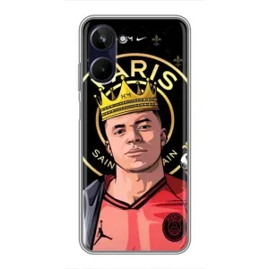 Чохол (TPU) з Футболістом на Realme 10 (Mbappe King)