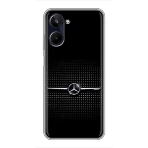 Силиконовый бампер с картинкой машины на Realme 10 (Mercedes)