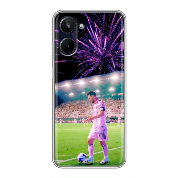 Чехол с рисунком «Месси в Майами» для Realme 10