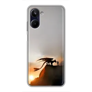 Чехол дракон Беззубик для Realme 10 (Мультиик Беззубик)