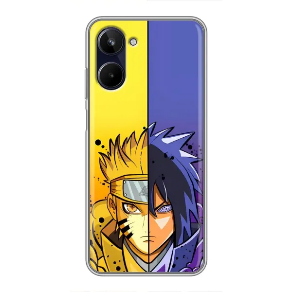 Чехол с рисунком «Naruto Vs Sasuke» для Realme 10 Чехол с рисунком «Naruto Vs Sasuke» для Realme 10