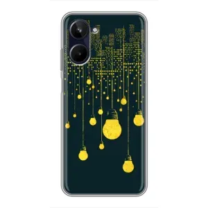 Силіконові Чохли Коханій людині для Realme 10 (Нічне місто)