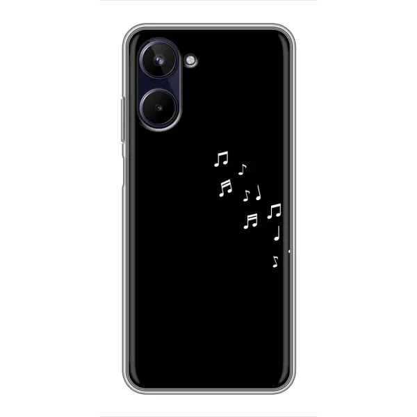 Чехол с рисунком «Ноты» для Realme 10 Чехол с рисунком «Ноты» для Realme 10
