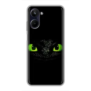 Чехол дракон Беззубик для Realme 10 (Глаза Беззубика)