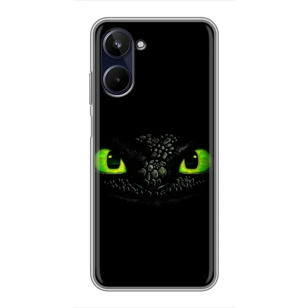 Чехол с рисунком «Глаза Беззубика» для Realme 10 Чехол с рисунком «Глаза Беззубика» для Realme 10
