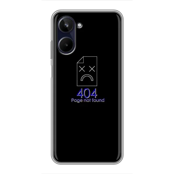 Чохол з малюнком «Помилка 404» для Realme 10 Чохол з малюнком «Помилка 404» для Realme 10