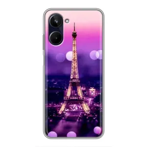 Чехол с Эйфелевой башней на Realme 10 (Париж башня)
