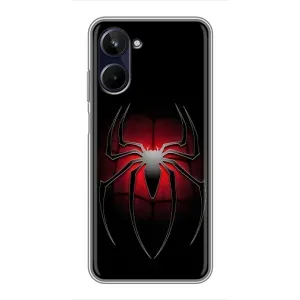 Чехол Супергерой Человека Паука на Realme 10 (Паук)