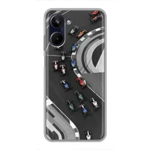 Чехол фильм Формула 1 для Realme 10 (Гонки ф1)