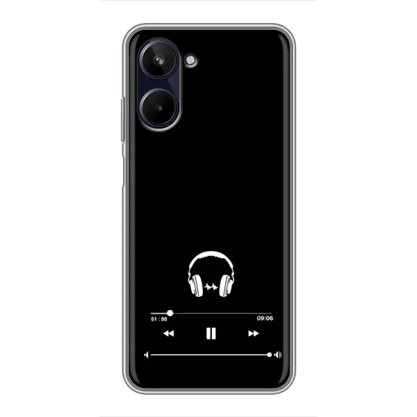 Чехол с рисунком «Плеер» для Realme 10 Чехол с рисунком «Плеер» для Realme 10