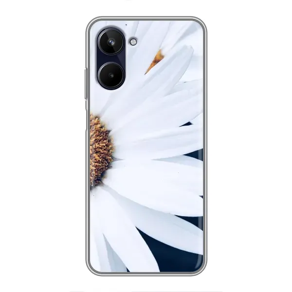 Чохол з малюнком «Пів ромашки» для Realme 10