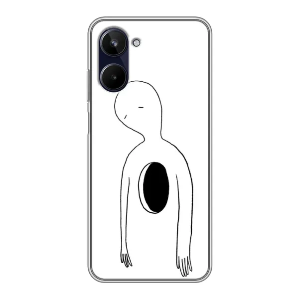 Чехол с рисунком «Пустота» для Realme 10