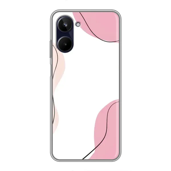 Чехол с рисунком «Розовый фон» для Realme 10 Чехол с рисунком «Розовый фон» для Realme 10