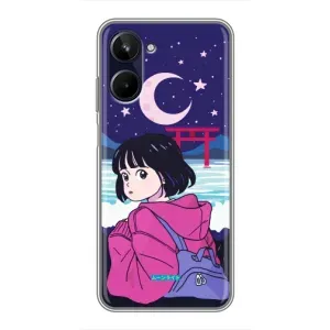 Чехол с персонажами АНИМЕ на Realme 10 (Синобу Миякэ)