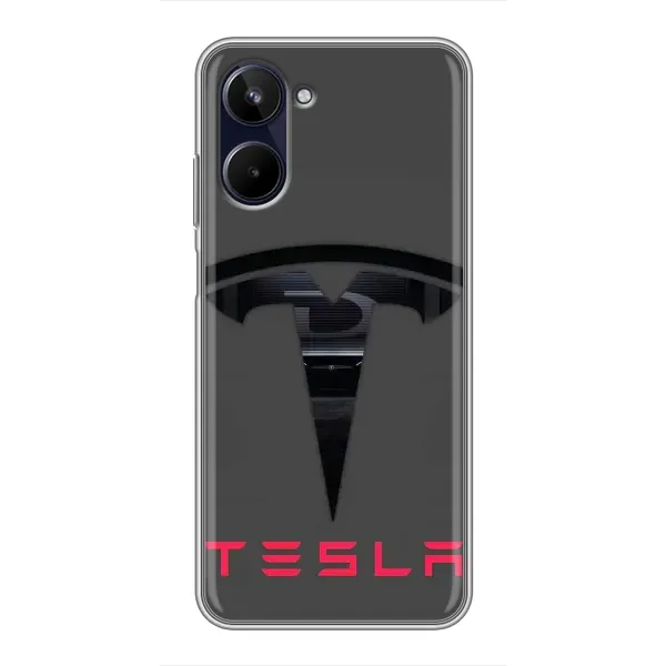 Чехол с рисунком «Logo TESLA» для Realme 10 Чехол с рисунком «Logo TESLA» для Realme 10