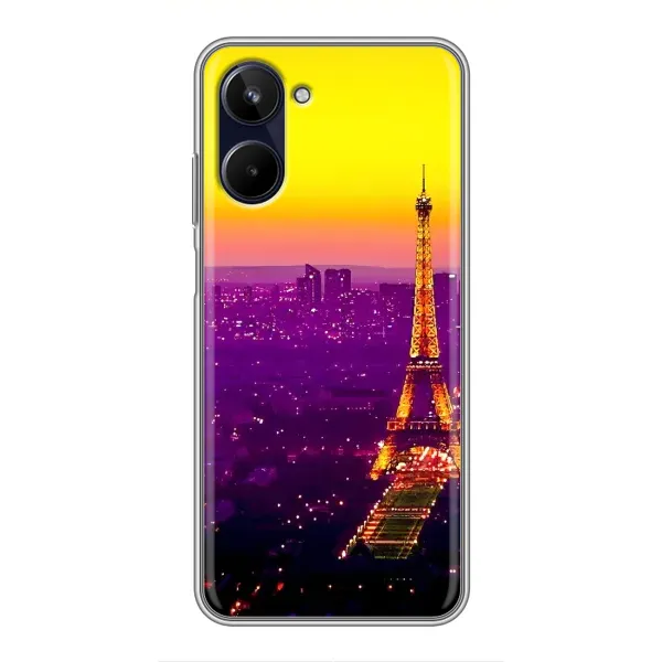 Чехол с рисунком «Яркая башня» для Realme 10 Чехол с рисунком «Яркая башня» для Realme 10