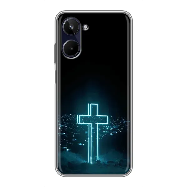 Чехол с рисунком «Яркий Крест» для Realme 10 Чехол с рисунком «Яркий Крест» для Realme 10