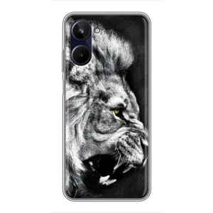 Чохол з картинкою на Realme 10 (Злий Лев)