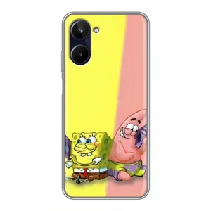 Чехлы с Патриком на Realme 10 (Звонок)