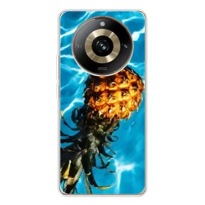 Чехол с изображением вкусной еды для Realme 11 Pro 5G (Ананас)