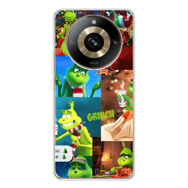 Чехол с рисунком «Арт Гринч» для Realme 11 Pro 5G Чехол с рисунком «Арт Гринч» для Realme 11 Pro 5G