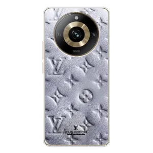 Текстурний Чохол Louis Vuitton для 11 Про 5G (Білий ЛВ)