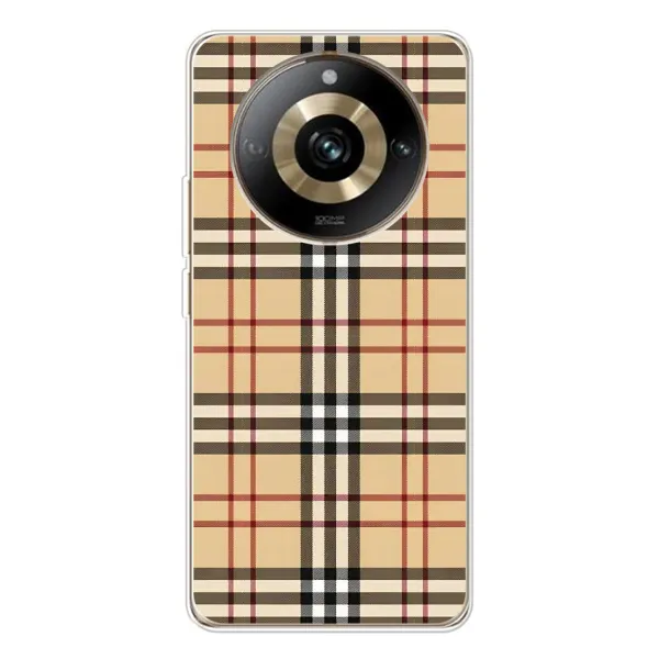Чехол с рисунком «Burberry стиль» для Realme 11 Pro 5G Чехол с рисунком «Burberry стиль» для Realme 11 Pro 5G