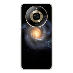 Чохли КОСМОС на Realme 11 Pro 5G (Чорна дира)