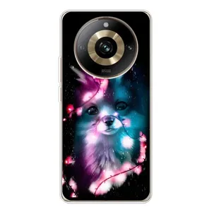 Чохол з Лисичкою для Realme 11 Pro 5G (Чорна лисиця)