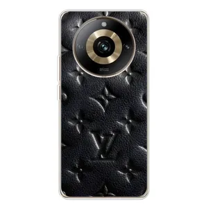 Текстурний Чохол Louis Vuitton для 11 Про 5G (Чорний ЛВ)