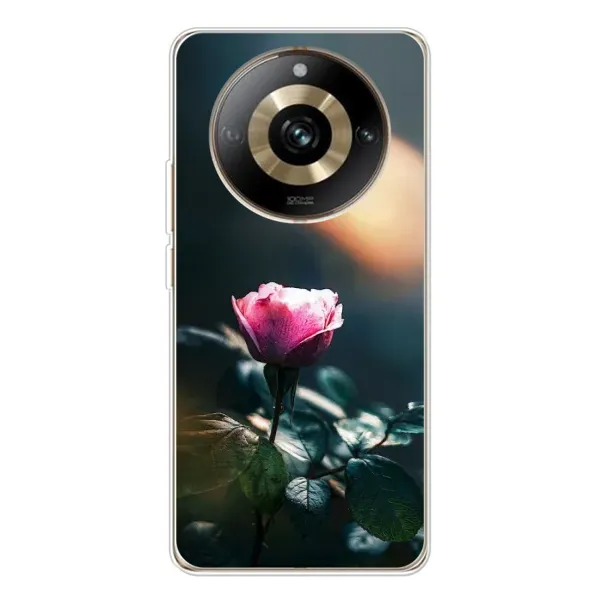 Чехол с рисунком «Цветок ночной» для Realme 11 Pro 5G Чехол с рисунком «Цветок ночной» для Realme 11 Pro 5G