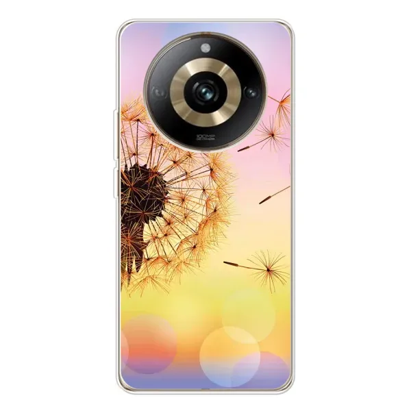 Чехол с рисунком «Цветок-одуванчик» для Realme 11 Pro 5G Чехол с рисунком «Цветок-одуванчик» для Realme 11 Pro 5G