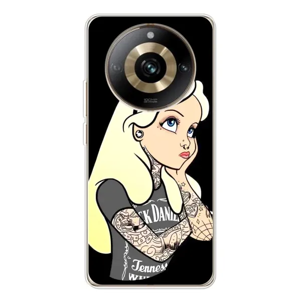 Чохол з малюнком «Дівчина образилася» для Realme 11 Pro 5G Чохол з малюнком «Дівчина образилася» для Realme 11 Pro 5G