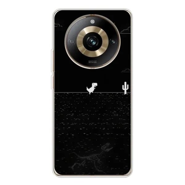 Чехол с рисунком «Динозаврик» для Realme 11 Pro 5G Чехол с рисунком «Динозаврик» для Realme 11 Pro 5G