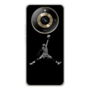 Силіконовый Чохол Nike Air Jordan на 11 Про 5G (Джордан)