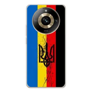 Чохли УПА (Червоно-Чорний) на Realme 11 Pro 5G (Прапор УПА)