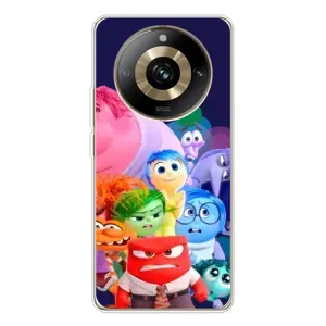 Чехол Головоломка для Realme 11 Pro 5G - (AlphaPrint) (Герои головоломки)