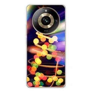 Чехол Новогодняя Елка на Realme 11 Pro 5G (Гирлянды)