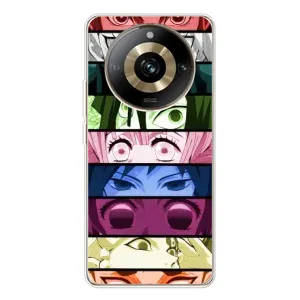Силиконовые чехлы с глазами Anime для 11 Про 5G (Глаза Хашира)