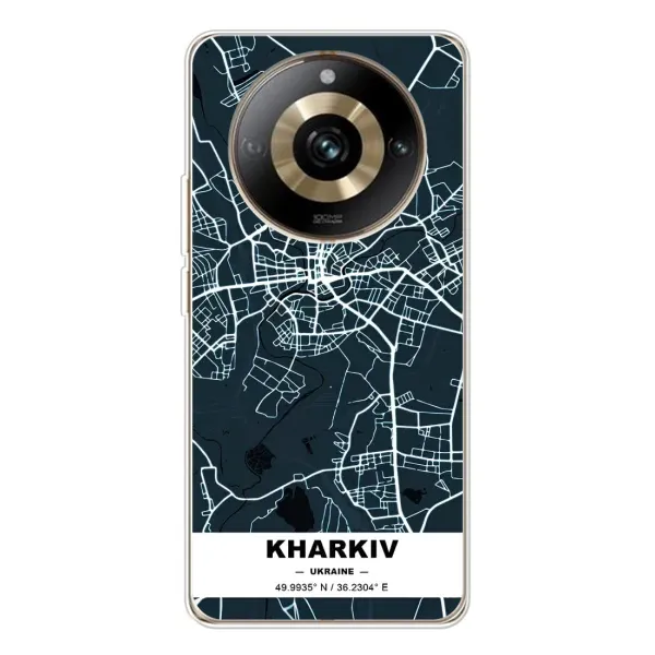 Чехол с рисунком «Харьков» для Realme 11 Pro 5G Чехол с рисунком «Харьков» для Realme 11 Pro 5G