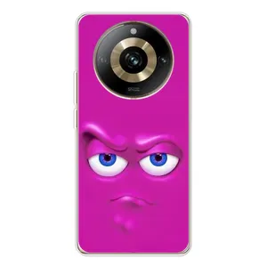 Силиконовые Чехлы (смешные стикеры) для Realme 11 Pro 5G (Хитрая мордочка)