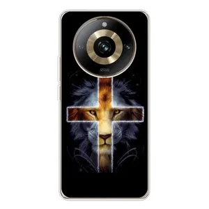 Чехлы для 11 Про 5G (Крест Иисуса) (Иисус Лев)