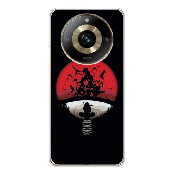 Чехол с рисунком «Итачи на черном» для Realme 11 Pro 5G Чехол с рисунком «Итачи на черном» для Realme 11 Pro 5G